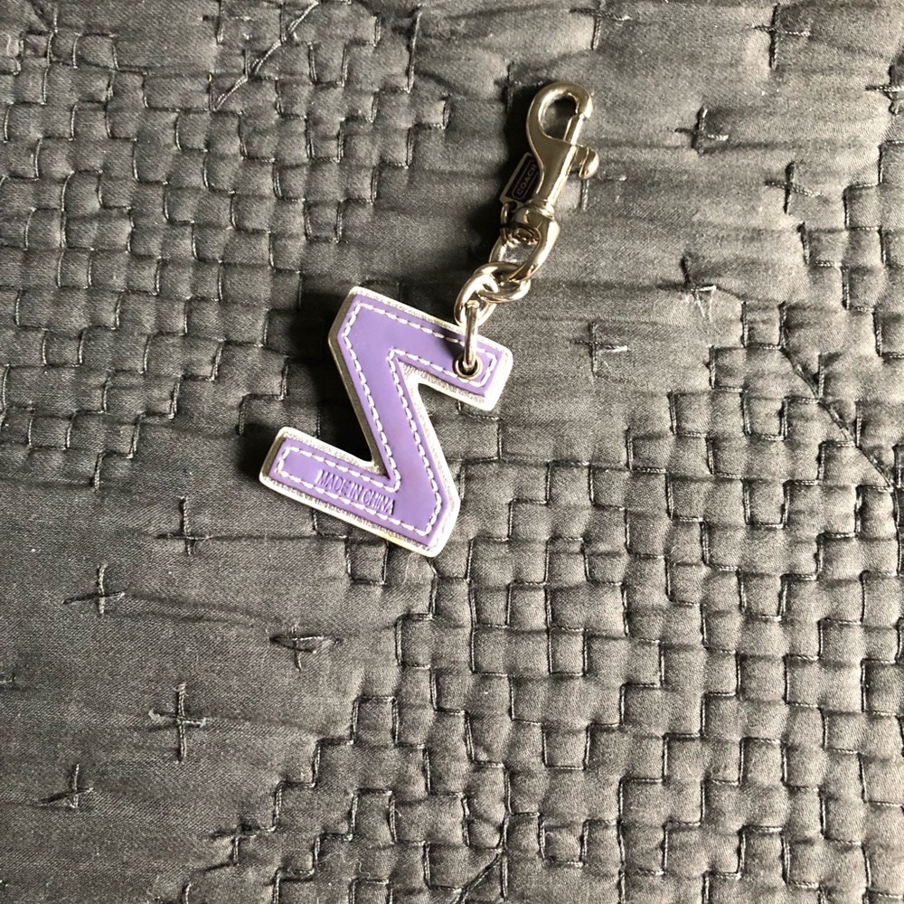 Coach Z key chain